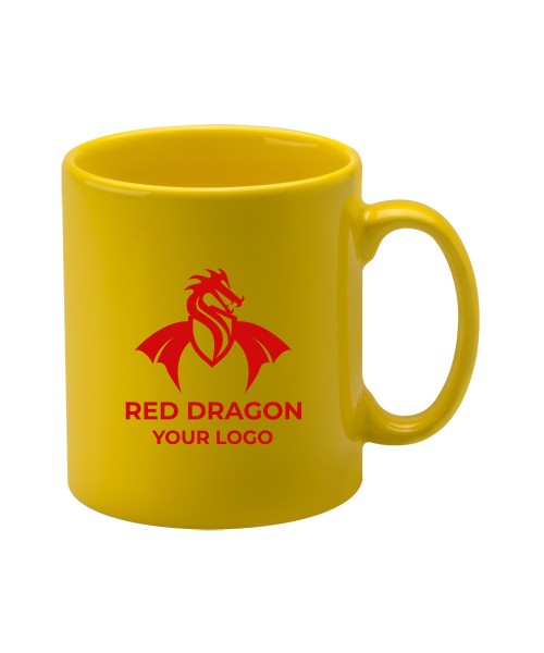 Personalised Corporate Enterprise Mug -  Yellow