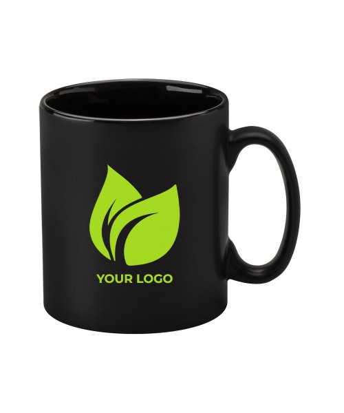  Personalised Corporate Enterprise Mug - Matt Black