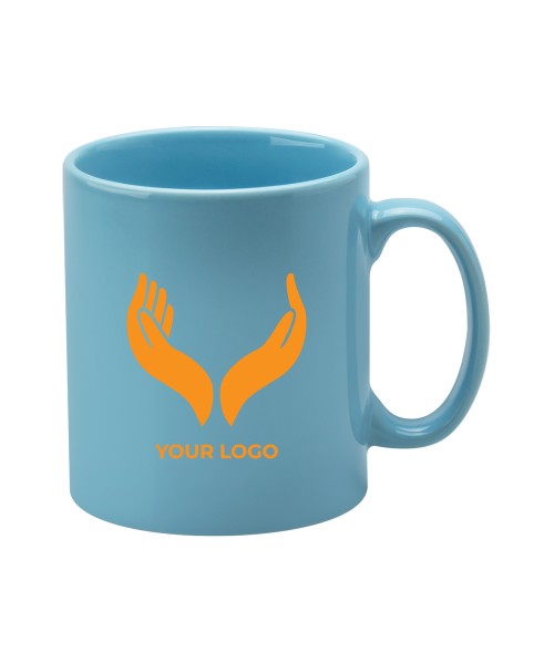  Personalised Corporate Enterprise Mug -  Light Blue