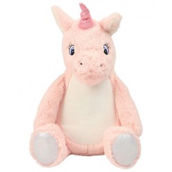Teddy Zippie Pink unicorn Mumbles 