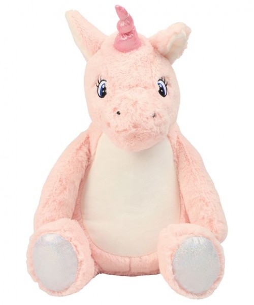 Teddy Zippie Pink unicorn Mumbles 