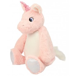 Teddy Zippie Pink unicorn Mumbles 
