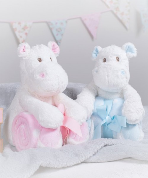 Teddy Hippo with blanket Mumbles 