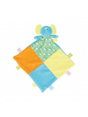 Teddy Baby multi-coloured comforter Mumbles 