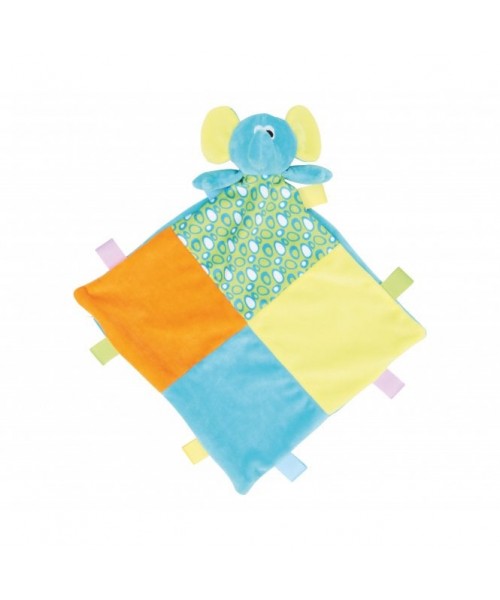 Teddy Baby multi-coloured comforter Mumbles 