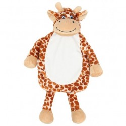 Teddy Giraffe 2 litre hot water bottle cover Mumbles 