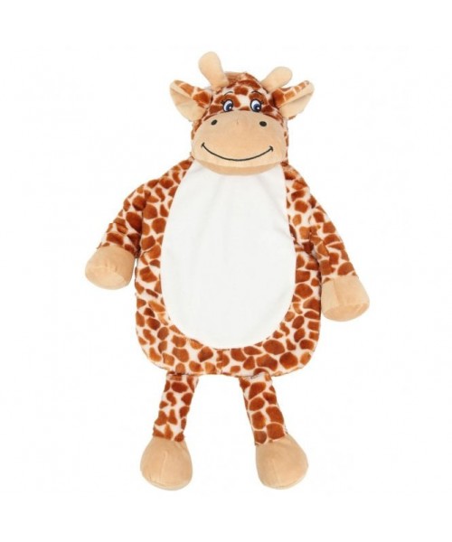 Teddy Giraffe 2 litre hot water bottle cover Mumbles 