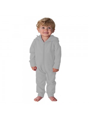 Plain Todddler Heather Grey Comfy Co Baby Onesie