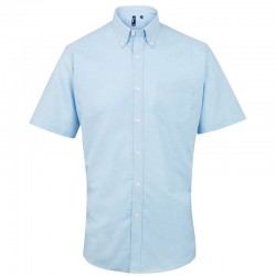 Plain Signature Oxford short sleeve SHIRT PREMIER 135 GSM