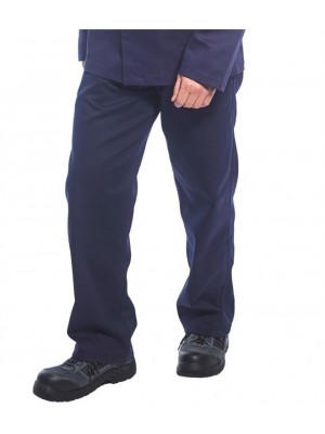 Plain BIZWELD FLAME RESISTANT TROUSERS PORTWEST 330 GSM