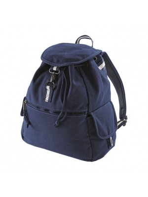 Plain Vintage canvas backpack BAG QUADRA 580 GSM