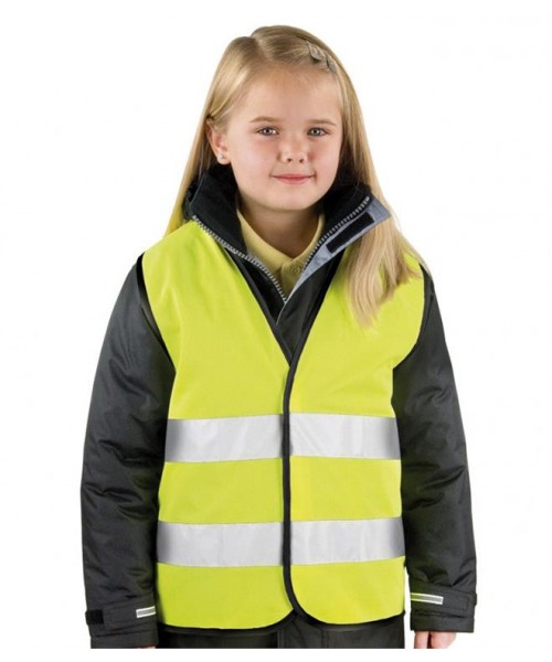 Plain CORE KIDS SAFETY VEST RESULT 120 GSM