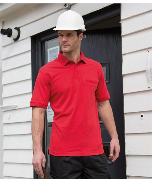 Plain WORK-GUARD APEX PIQUE POLO SHIRT RESULT 200 GSM