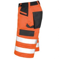 Plain SAFE-GUARD HI-VIS CARGO SHORTS RESULT 280 GSM