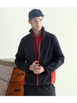 Plain ATHENS CONTRAST TRACKSUIT JACKET REGATTA ACTIVEWEAR 84 GSM