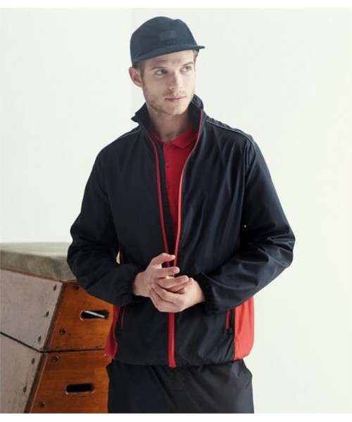 Plain ATHENS CONTRAST TRACKSUIT JACKET REGATTA ACTIVEWEAR 84 GSM