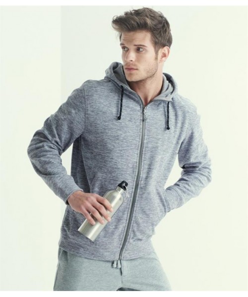 Plain MONTREAL HOODED FLEECE JACKET REGATTA ACTIVEWEAR 240 GSM