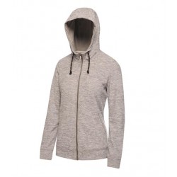 Plain LADIES MONTREAL HOODED FLEECE JACKET REGATTA ACTIVEWEAR 240 GSM