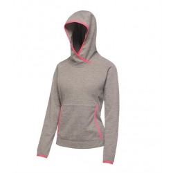 Plain LADIES NARADA FLEECE HOODIE REGATTA ACTIVEWEAR 210 GSM