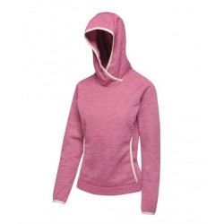 Plain LADIES NARADA FLEECE HOODIE REGATTA ACTIVEWEAR 210 GSM