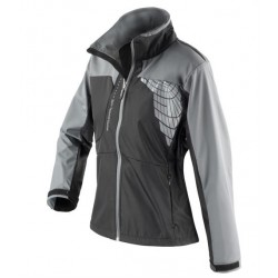 Plain LADIES TEAM SOFT SHELL JACKET SPIRO