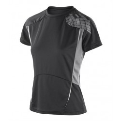 Plain LADIES TRAINING SHIRT SPIRO 145 GSM