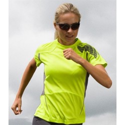 Plain LADIES TRAINING SHIRT SPIRO 145 GSM