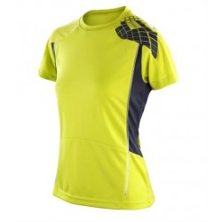 Plain LADIES TRAINING SHIRT SPIRO 145 GSM