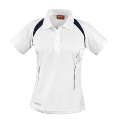 Plain LADIES TEAM SPIRIT POLO SHIRT SPIRO 145 GSM