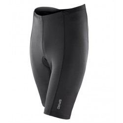 Plain BIKEWEAR PADDED CYCLING SHORTS SPIRO 200 GSM