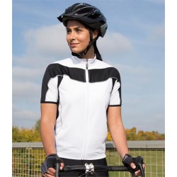 Plain LADIES BIKEWEAR CYCLING TOP SPIRO 170 GSM