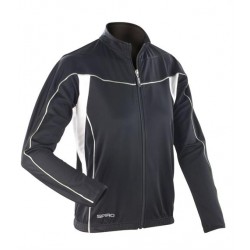 Plain LADIES BIKEWEAR LONG SLEEVE PERFORMANCE CYCLING TOP SPIRO 170 GSM