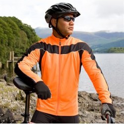 Plain BIKEWEAR LONG SLEEVE PERFORMANCE CYCLING TOP SPIRO 170 GSM