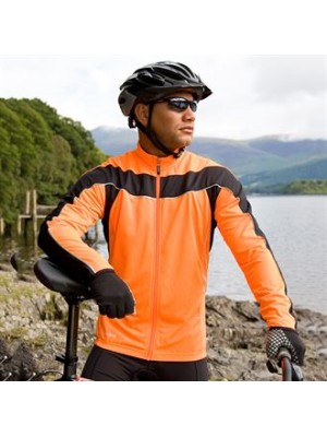 Plain BIKEWEAR LONG SLEEVE PERFORMANCE CYCLING TOP SPIRO 170 GSM