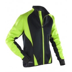 Plain LADIES FREEDOM SOFT SHELL JACKET SPIRO