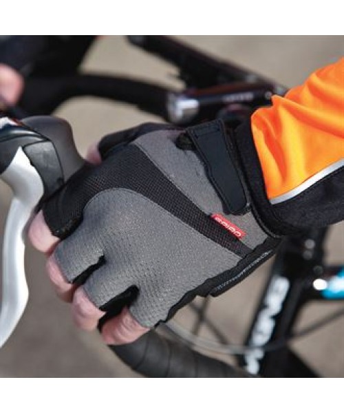 Plain BIKEWEAR FINGERLESS SUMMER SHORT GLOVES SPIRO