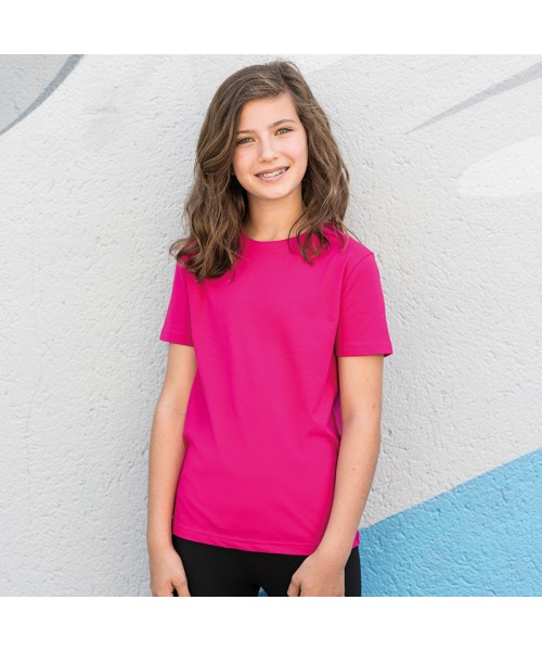 Plain MINNI KIDS FEEL GOOD STRETCH T-SHIRT SKINNIFIT 165 GSM