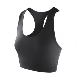 Plain LADIES IMPACT SOFTEX CROP TOP SPIRO 220 GSM