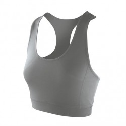 Plain LADIES IMPACT SOFTEX CROP TOP SPIRO 220 GSM