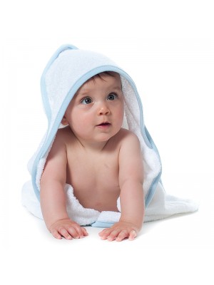 Plain BABIES HOODED TOWEL TOWEL CITY 360 GSM