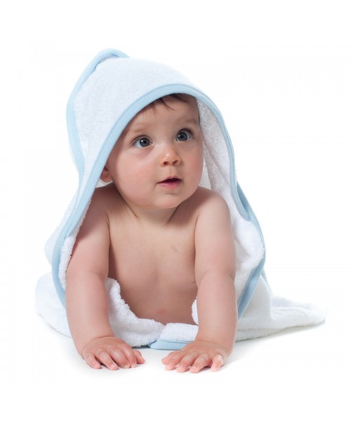 Plain BABIES HOODED TOWEL TOWEL CITY 360 GSM