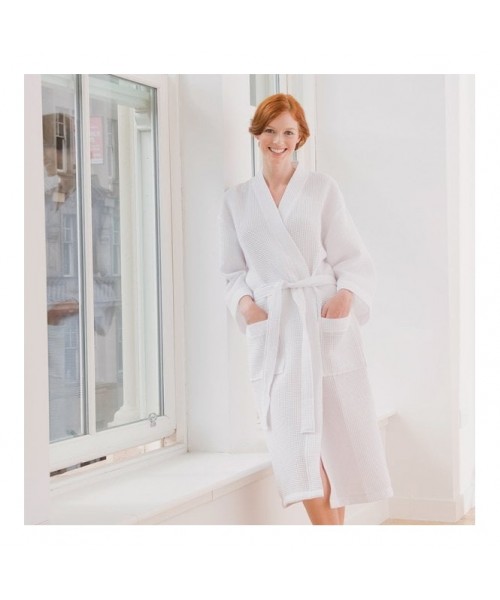 Plain Waffle Robe towel TOWEL CITY 225 GSM