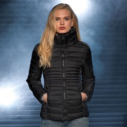 Plain Women's contour quilted jacket 2786 Outer: 36gsm. Lining: 52gsm. Wadding: 250 GSM