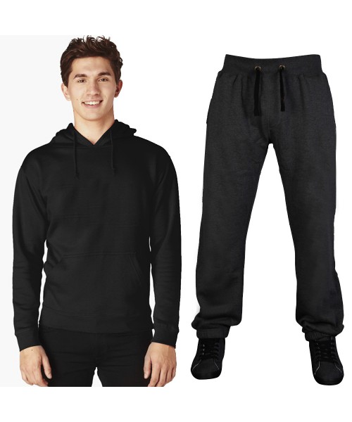 Classic Hooded Tracksuit Bottoms Set - Hoodie and JOGGING Bottom ...