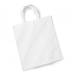 Plain Bag for life - short handles BAG WESTFORD MILL 64 GSM