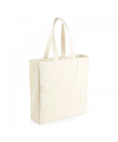 Plain W/Mill Canvas Classic Shopper BAGS WESTFORD MILL 200 GSM