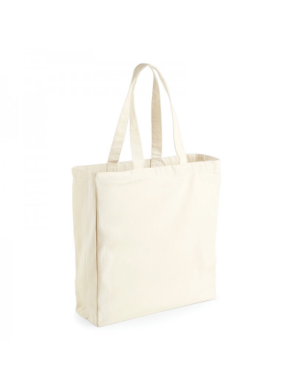 Plain W/Mill Canvas Classic Shopper BAGS WESTFORD MILL 200 GSM