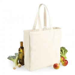 Plain W/Mill Canvas Classic Shopper BAGS WESTFORD MILL 200 GSM