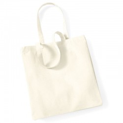 Plain W/Mill Canvas Classic Shopper BAGS WESTFORD MILL 200 GSM