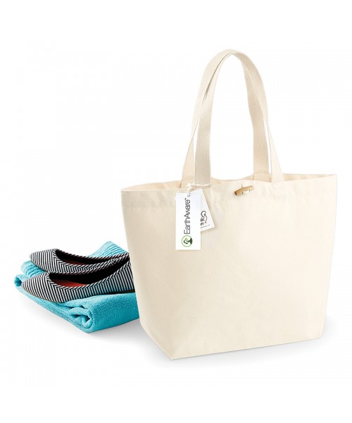 Plain EarthAware™ organic marina Tote bag WESTFORD MILL 252 GSM